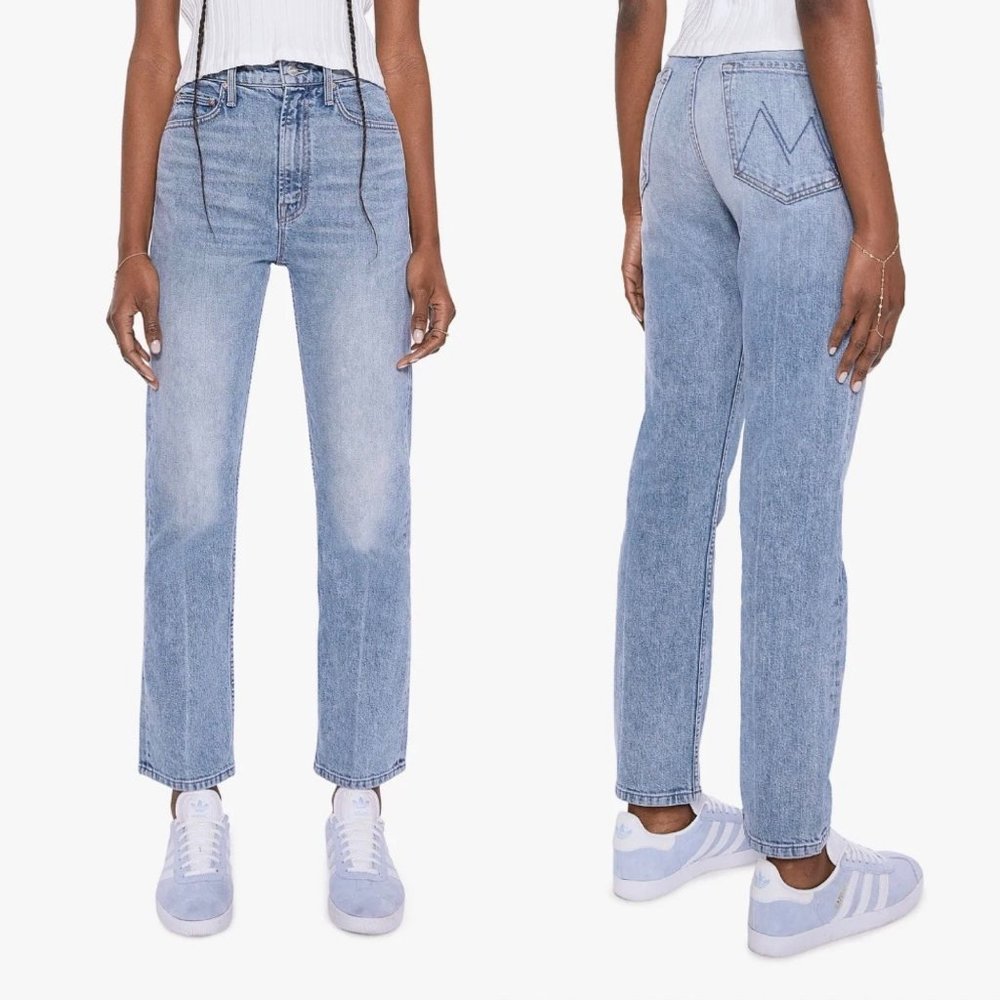 MOTHER SUPERIOR High Waisted Rider Ankle Jeans - Size 28 in Salt of the …